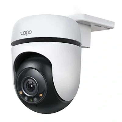 Imagen de Tapo TP Link C510W, Cámara de Seguridad Wi Fi para Exteriores, Definición 3MP, 360 con Visión Nocturna Full Color, Audio Bidireccional. Cloud Video Recording, Funciona Alexa