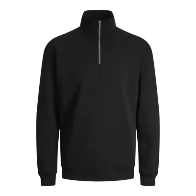 Imagen de Jack &amp; Jones Jjebradley HALF ZIP Sudadera, Hombre, Talla: Medium, Black