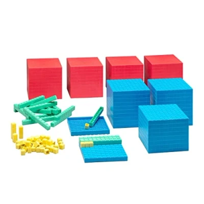 Imagen de WISSNER® aktiv lernen Dienes Teorema aritmético decimal (184 partes) RE Plastic®
