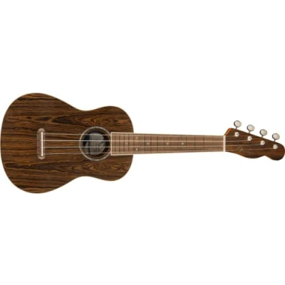 Imagen de Fender Zuma Exotic Concert Ukelele de madera nogal, color bocote