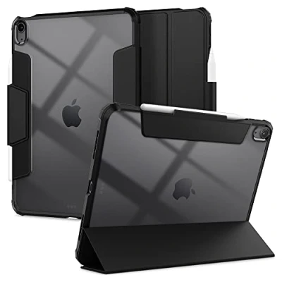 Imagen de Spigen Ultra Hybrid Pro PC Book Funda Negro Apple iPad Air 2020/2022/2024/2025 11