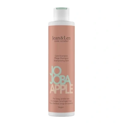 Imagen de Jean &amp; Len Champú para el cuidado de Jojoba y manzana fresca, proporciona un mejor peinado desenreda los molestos nudos cabello sano fuerte, 300 ml