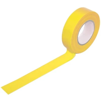 Imagen de MERCURY ETYP8 Cinta eléctrica de PVC (19 mm x 20 m), Color Amarillo