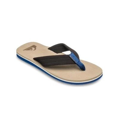 Imagen de Quiksilver Molokai Layback Textured Chanclas de dedo, Hombre, Talla: 47, Snd brown Fibra sintética/nylon