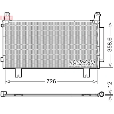 Imagen de DENSO DCN40032 Condensador con secador R 134 a