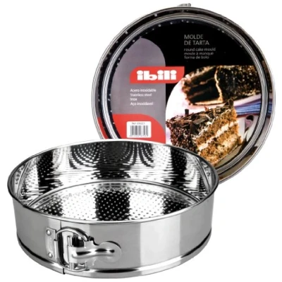 Imagen de Ibili Molde Desmontable INOX 18 CM, Stainless Steel