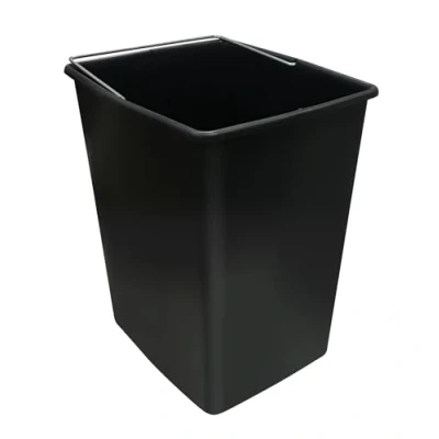 Imagen de Arregui CBZ00422 Cubo de Plástico Repuesto para Cubos Basura y Reciclaje 17L Compatible con los modelos Basic, Top, Round, Ecoclas Plus Asa Metálica negro