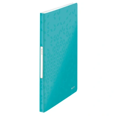 Imagen de LEITZ 46320051 Carpeta de fundas WOW PP 40 DIN A4 color turquesa metalizado