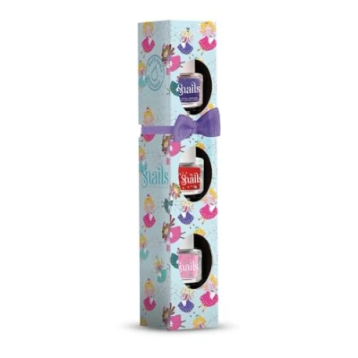 Imagen de Snails 510421 Children&#039;s Nail Polish Gift Set, Mini Fairy 3 x 5 ml, Water based, Washable, Safe, Vegan