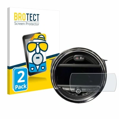 Imagen de BROTECT Protector Pantalla Anti Reflejos para Mini Cooper F56 (8.8&quot;) (2014 2018) (2 Unidades) Película Mate Huellas
