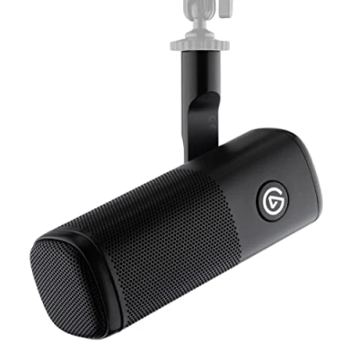 Imagen de Elgato Wave DX Micrófono XLR dinámico, patrón cardioide, reducción de Ruido, optimizado para Voz podcasts, Streaming y retransmisiones, sin Amplificador señal, Mac PC