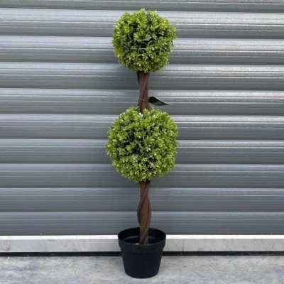 Imagen de Leaf Boj Artificial, Bola Doble de 90 cm