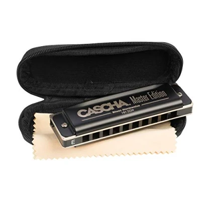 Imagen de Master Edition Blues Harmonica en E (incluye funda suave y paño de limpieza)