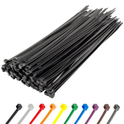 Imagen de Gocableties Bridas plastico negras para cables 100 Piezas 300 mm x 4,8 Resistentes a los rayos