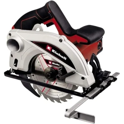 Imagen de Einhell sierra circular manual TC CS 1250 (1250 W, Ø165 x Ø16 mm hoja de metal duro, ajuste sencillo y sin herramientas, cuña separación, conexión aspiración polvo)
