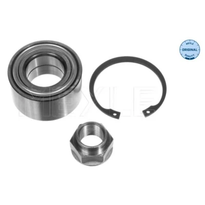Imagen de MEYLE 214 650 0010 Juego de Cojinete rueda eje delantero, ambos lados con material montaje añadido ORIGINAL Quality 72 bolas
