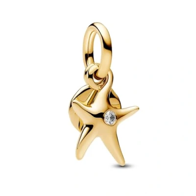 Imagen de Pandora Mujeres Charm Oro/Transparente 763892C01