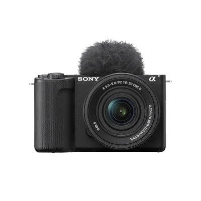 Imagen de Sony Alpha ZV E10 II, Cámara de vídeo APS C mirrorless, con objetivo Kit Power Zoom 16 50 mmf/3.5 5.6 (vídeo 4K60p, grabación en 4:2:2 10 bits, 26 MP, estabilización digital, Eye AF tiempo real)