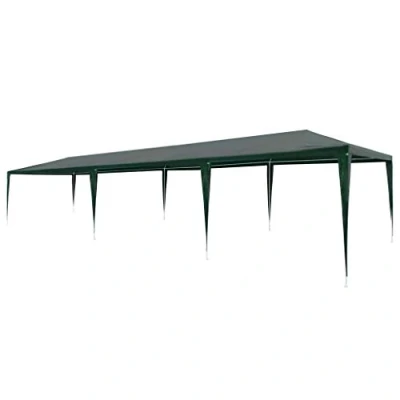 Imagen de vidaXL Carpa para Celebraciones PE Verde 3x9m Cenador de Terraza Exteriores