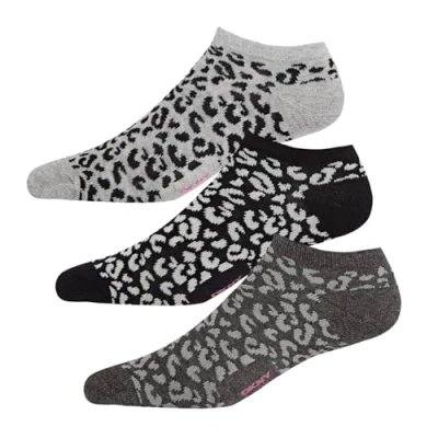 Imagen de DKNY Isla, Revestimientos de Entrenamiento para Mujer, (Pack 3), Carbón/Negro/Raya Gris, Talla Única