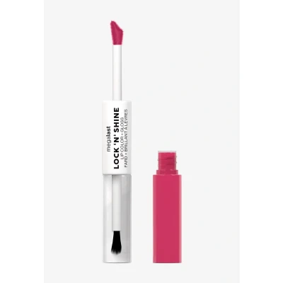 Imagen de Wet n Wild Megalast Lock n&#039; Shine, Dual Ended Lip Color and Clear Gloss, Vitamin E Jojoba Oil Enriched Formula, Irresistable Shade