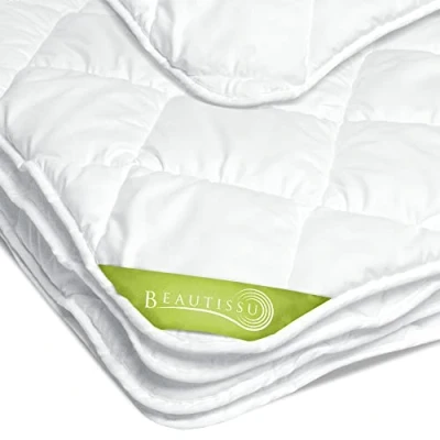 Imagen de Beautissu BeauNuit MD Relleno nórdico 135x200 cm Manta edredón plumón para alérgicos Microfibra cálida. Medidas del y no de la Cama