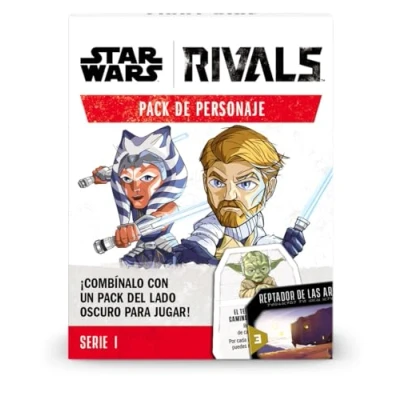 Imagen de Funko Games Star Wars Rivals S1 Light Side Character Pack Idioma Español A Partir de 7 Años Juego Cartas con Personaje en Miniatura