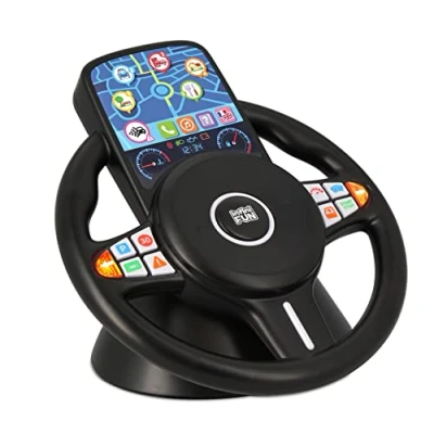 Imagen de Infini Fun Primer Volante Interactivo INFINIFUN, Color Negro, L i21501