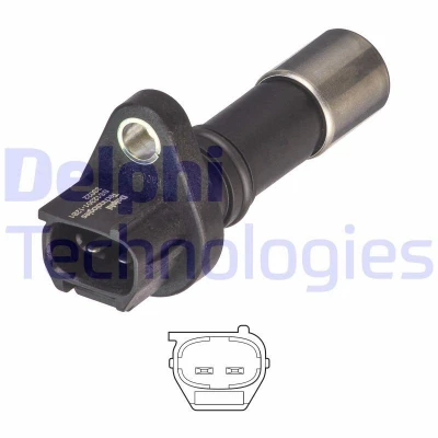 Imagen de DELPHI SS12301 12B1 Sensor de Cigueñal 2 TOYOTA: Yaris II Hatchback