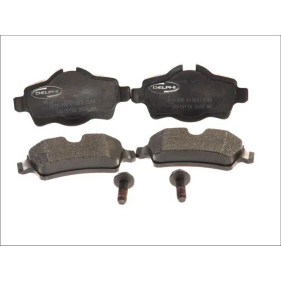 Imagen de DELPHI LP2022 Juego de pastillas freno preparado para indicador desgaste Chapa antichirridos con accesorios MINI: Hatchback, Coupé, Clubman