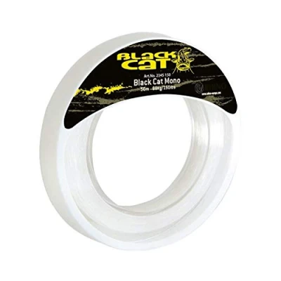 Imagen de Black Cat Mono Líder 50m 1mm 54kg/120lb Monofilamento