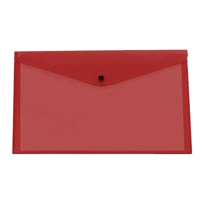 Imagen de CARPETA LIDERPAPEL DOSSIER SOBRE BROCHE 44243 POLIPROPILENO DIN A3 ROJO TRANSLUCIDO UNIDAD
