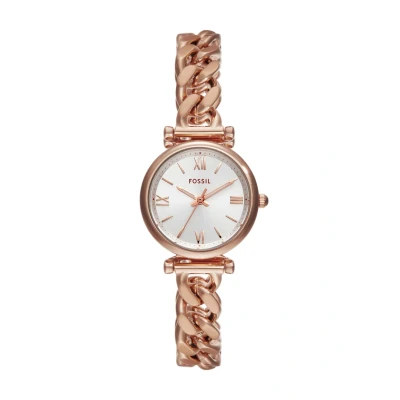 Imagen de Fossil Carlie Watch Reloj Rose goldcoloured, Mujer, Talla: One Size, gold coloured
