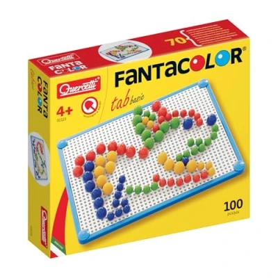 Imagen de Quercetti 2123 FC Básico d.15 Juego Educativo de mosaicos, Multicolor (2123)