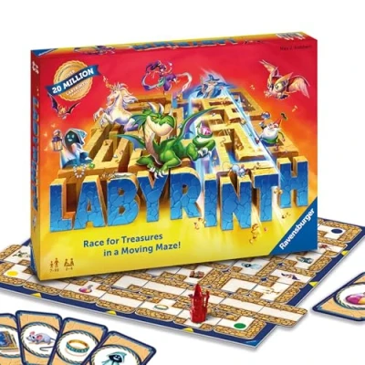 Imagen de Ravensburger Labyrinth Moving Maze Family Board Game for Kids and Adults Age 7 Up Christmas Gifts
