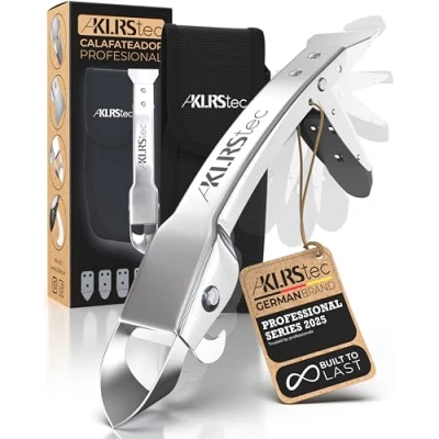 Imagen de KLRStec Herramienta profesional removedor de juntas [100% acero inoxidable] Resistente multiherramienta rascadora 4 en 1 Juego herramientas para remover y renovar silicona