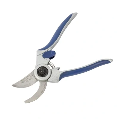Imagen de Amazon Basics Tijeras de podar bypass acero, 17,8 cm, Azul