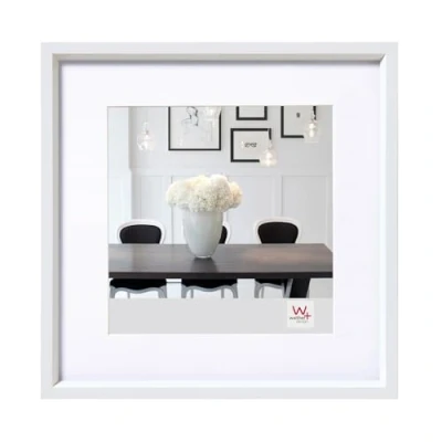 Imagen de Walther Design ES440W Steel Style, Marco De Plástico, 40x40 cm, Blanco