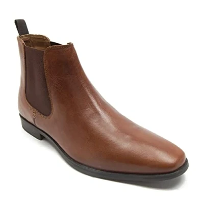 Imagen de Thomas Crick Addison, Botas Estilo Chelsea Hombre, Tan, 45 EU