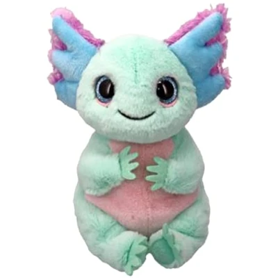 Imagen de TY Alex Axolotl Beanie Bellies Reg Peluche Suave para niños, Juguete de Peluche, Coleccionable