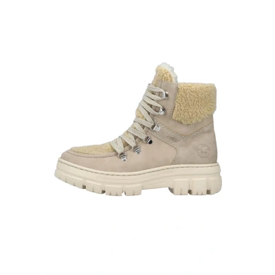 Imagen de Rieker Z7430, Botas con Cordones Mujer, Beige, 38 EU