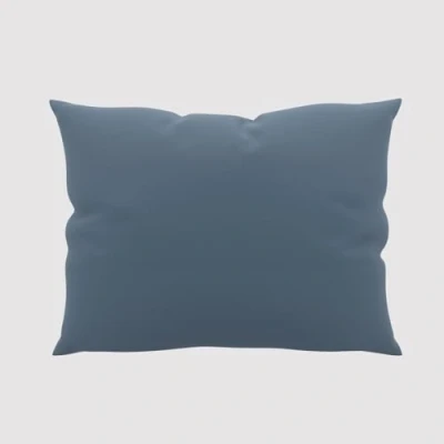Imagen de Atmosphère Funda de Almohada Lisa, Azul, 50 x 70 cm