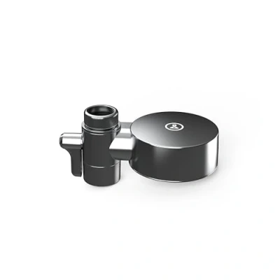 Imagen de Tappwater EcoPro Compact Filtro de agua para grifo más pequeño del mercado, filtra 100 sustancias. Sistema filtración en 5 etapas con nanotecnología. grifo. (cromado)