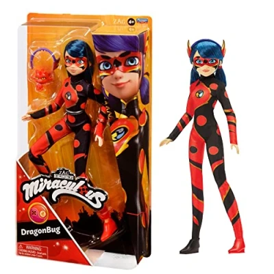 Imagen de BANDAI Lady Bug Muñeca Dragon 26 cm