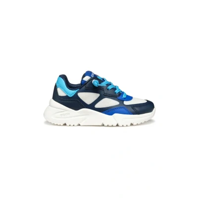 Imagen de Geox J Loftus Boy E, Zapatillas, White/Navy, 32 EU