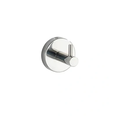 Imagen de Wenko Gancho de pared Uno Bosio acero inoxidable Brillante incl. material atornillado para montaje en
