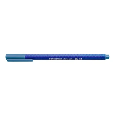 Imagen de STAEDTLER 323 63, Rotulador de Diseño Triangular, Delft blue, juego 10