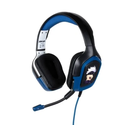Imagen de Konix Jujutsu Kaisen Auriculares Gaming con Cable para PS4, PS5, Switch, Xbox One y Series XS Micrófono a 45 de 1,5 m Conector Jack 3,5 mm Diseño Gojo