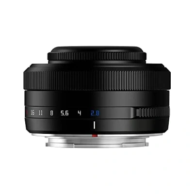 Imagen de TTArtisan Lente AF de Enfoque automático con Cuerpo Metal F2.8 27 mm Compatible Montura FujiFilm FX, Color Negro