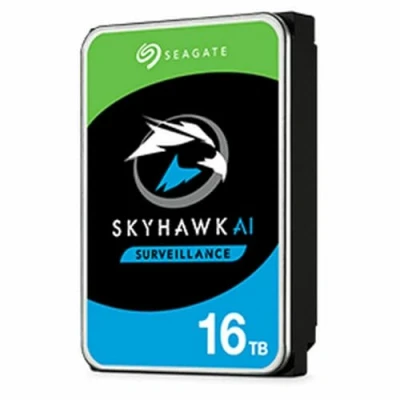Imagen de Seagate Technology Skyhawk AI ST16000VE002 Hard Drive 16 TB Internal 3.5&quot; SATA 6Gb/s Buffer: 256 MB with 3 Years Rescue Data Recovery
